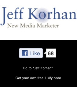 2010Oct18_QR Code Jeff Korhan Like 2010Oct18_QR Code Jeff Korhan Like
