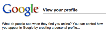 2011.2.21 Google Profiles 2011.2.21 Google Profiles