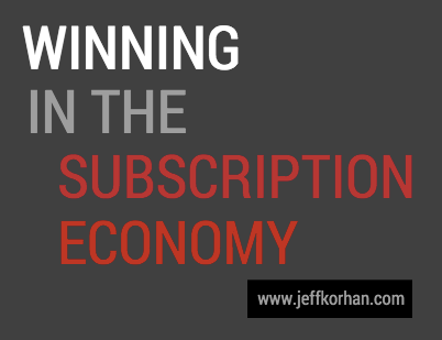 Winning in The Subscription Economy